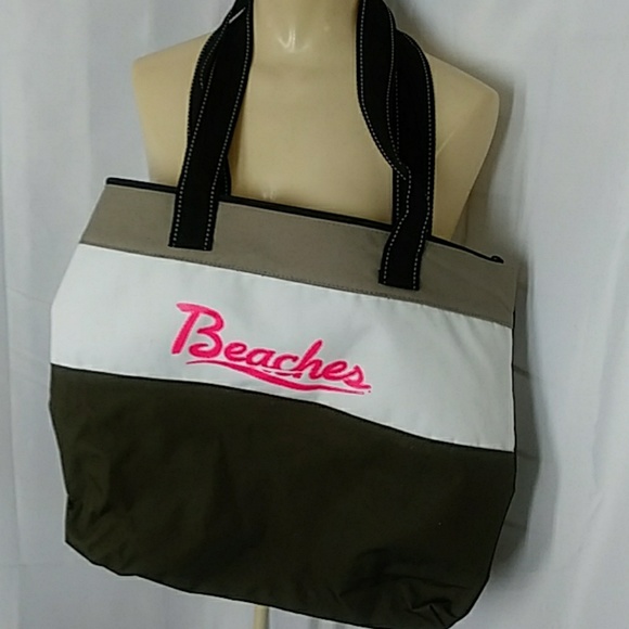 Atchison Handbags - FREE GIFT WITH OF $20 PURCHASE   Large Zipped top tote bag.